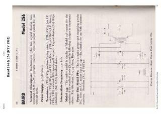 Baird 256 schematic circuit diagram